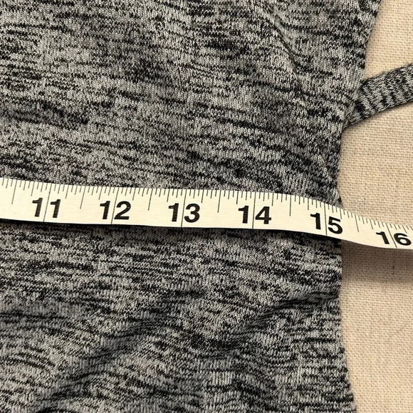 NWT T by Talbots Heather Grey and Black Midi Dress Size Small - Picture 8 of 8